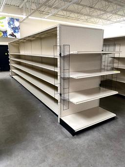 20FT RUN OF MADIX SHELVING