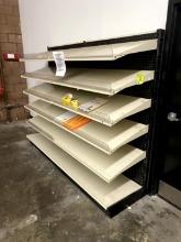8FT RUN OF SHELVING