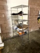 METRO RACK ON CASTERS