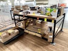 SECTION OF DISPLAY RACKING