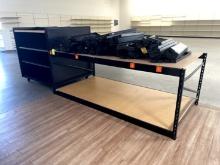 SECTION OF DISPLAY RACKING