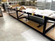 TWO SECTIONS OF DISPLAY RACKING