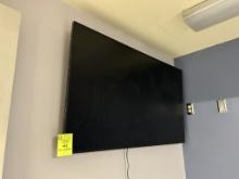 UNMARKED 55IN DISPLAY W/ WALL MOUNT