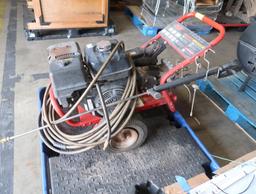 Hotsy gasoline-engine pressure washer