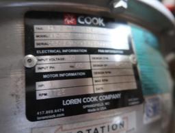 Loren Cook mixed flow, Centri-Vane wheel, aluminum, in-line fan