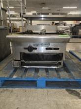 AMERICAN RANGE 24IN GRIDDLE W/ SALAMANDER BELOW