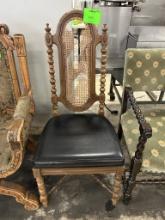UPHOLSTERED WOODEN CHAIR