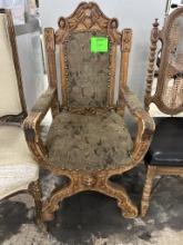 UPHOLSTERED WOODEN CHAIR