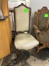 UPHOLSTERED WOODEN CHAIR