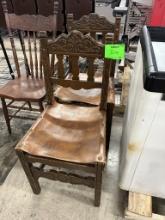 ANTIQUE WOODEN CHAIRS