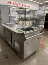 AMTEKCO 5FT SELF CONTAINED FOOD SERVICE CART
