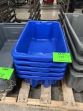 23IN X 14IN PLASTIC TUBS