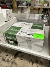 NEW IN BOX HUNTER LOW PROFILE CEILING FAN