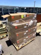 PALLET OF SIGNLE SERVE BINS