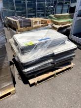 PALLET OF ASSORTED SHELVES