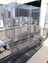 wire cage cart