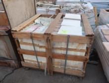 crate of quarry tile