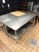 STAINLESS STEEL TABLE