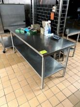 STAINLESS STEEL TABLE