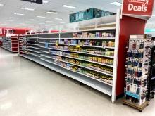 32FT RUN OF MADIX SHELVING