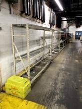 SIX SECTIONS OF WIDESPAN RACKING