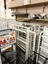 SLIM END CAP DISPLAY WITH PEG BOARD