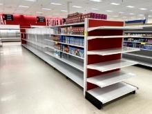 42FT RUN OF MADIX SHELVING