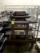 SLANTED 3 TIER BAKERY DISPLAY
