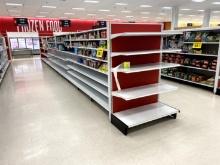 42FT RUN OF MADIX SHELVING