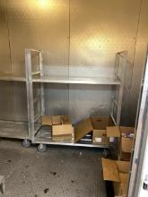 DUNNAGE RACK AND 2 ALUMINUM RACKS