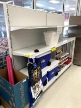 8FT RUN OF MADIX SHELVING