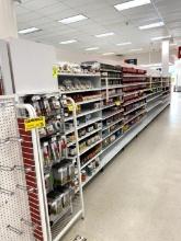 36FT RUN OF MADIX SHELVING