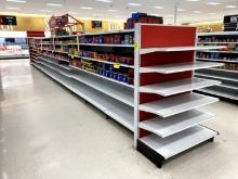 42FT RUN OF MADIX SHELVING