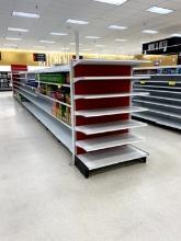 42FT RUN OF MADIX SHELVING