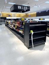 36FT RUN OF MADIX SHELVING