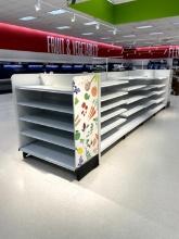 16FT RUN OF MADIX SHELVING