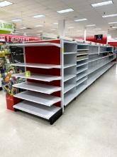 43FT RUN OF MADIX SHELVING