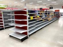 43FT RUN OF MADIX SHELVING