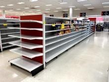 43FT RUN OF MADIX SHELVING