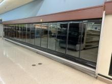 36FT RUN OF 2000 HUSSMANN MULTIDECK CASES W/ MED TEMP DOORS