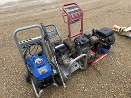 (3) Pressure Washers and Engine