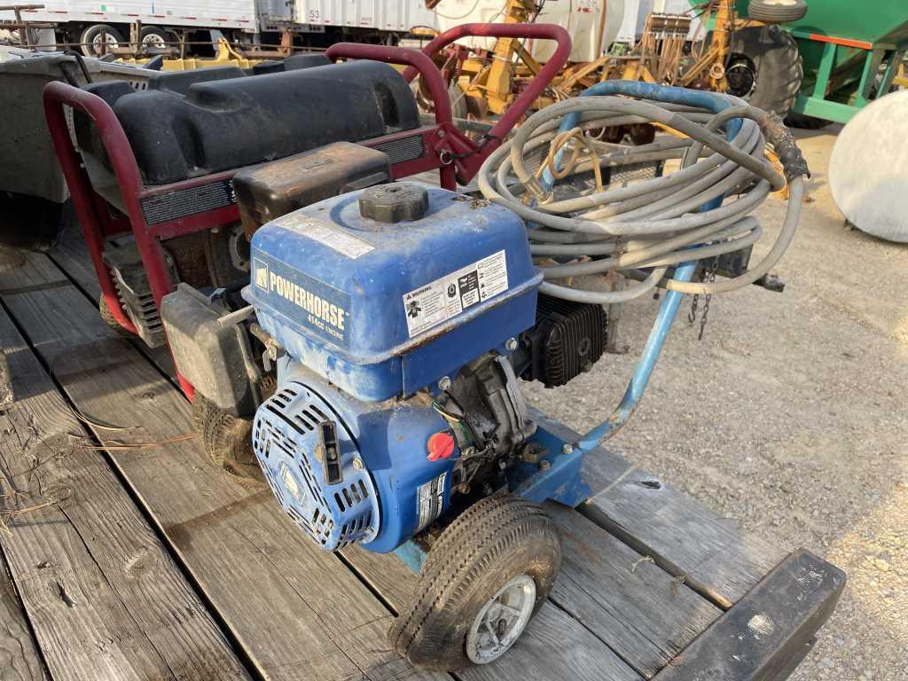 Powerhorse Pressure Washer and Powermate Generator