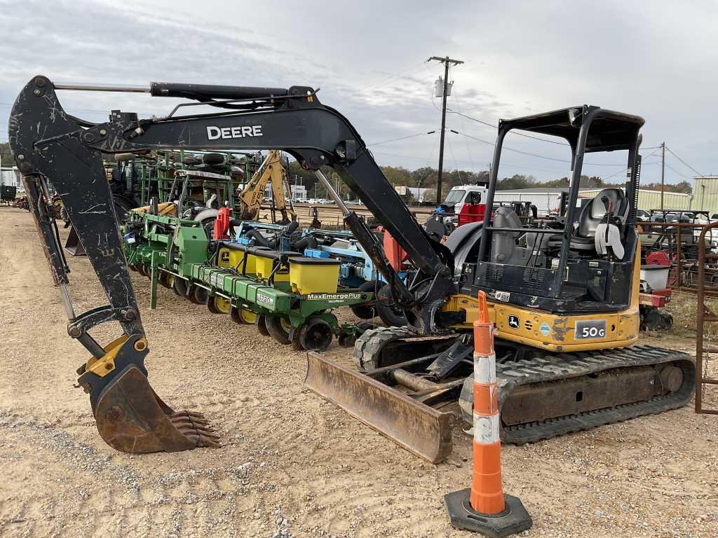 2016 John Deere 50G Mini Excavator