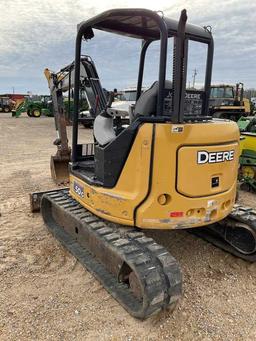 2016 John Deere 50G Mini Excavator