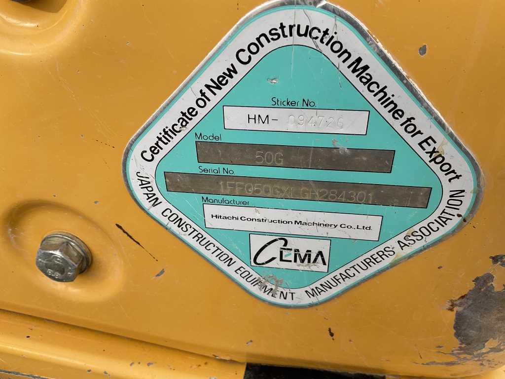 2016 John Deere 50G Mini Excavator