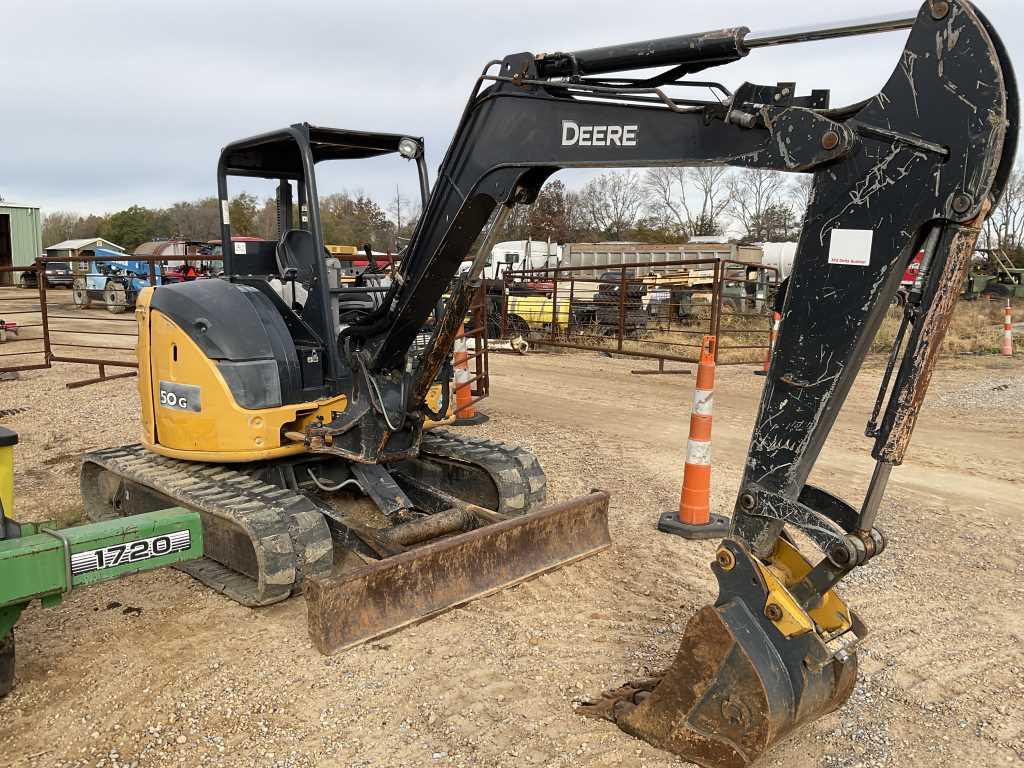 2016 John Deere 50G Mini Excavator