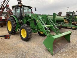2015 John Deere 6115D Tractor