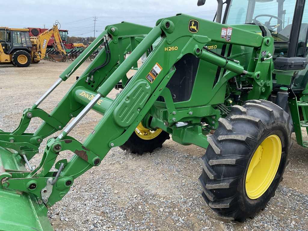 2015 John Deere 6115D Tractor