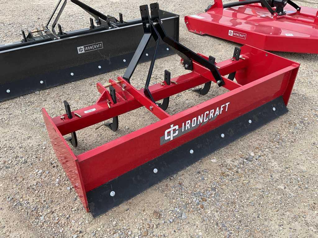 New/Usused IronCraft HD 72’’ Box Blade