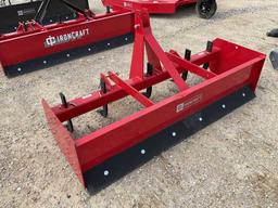 New/Unused IronCraft 72’’ Box Blade